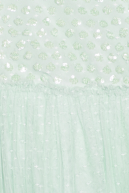 Raindrop Sequins-Embellished Tulle Dress